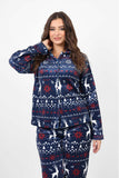 snowflake classic pjs - Navy blue