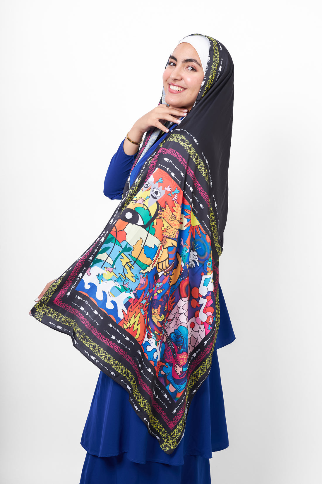 The Music Satin Scarf