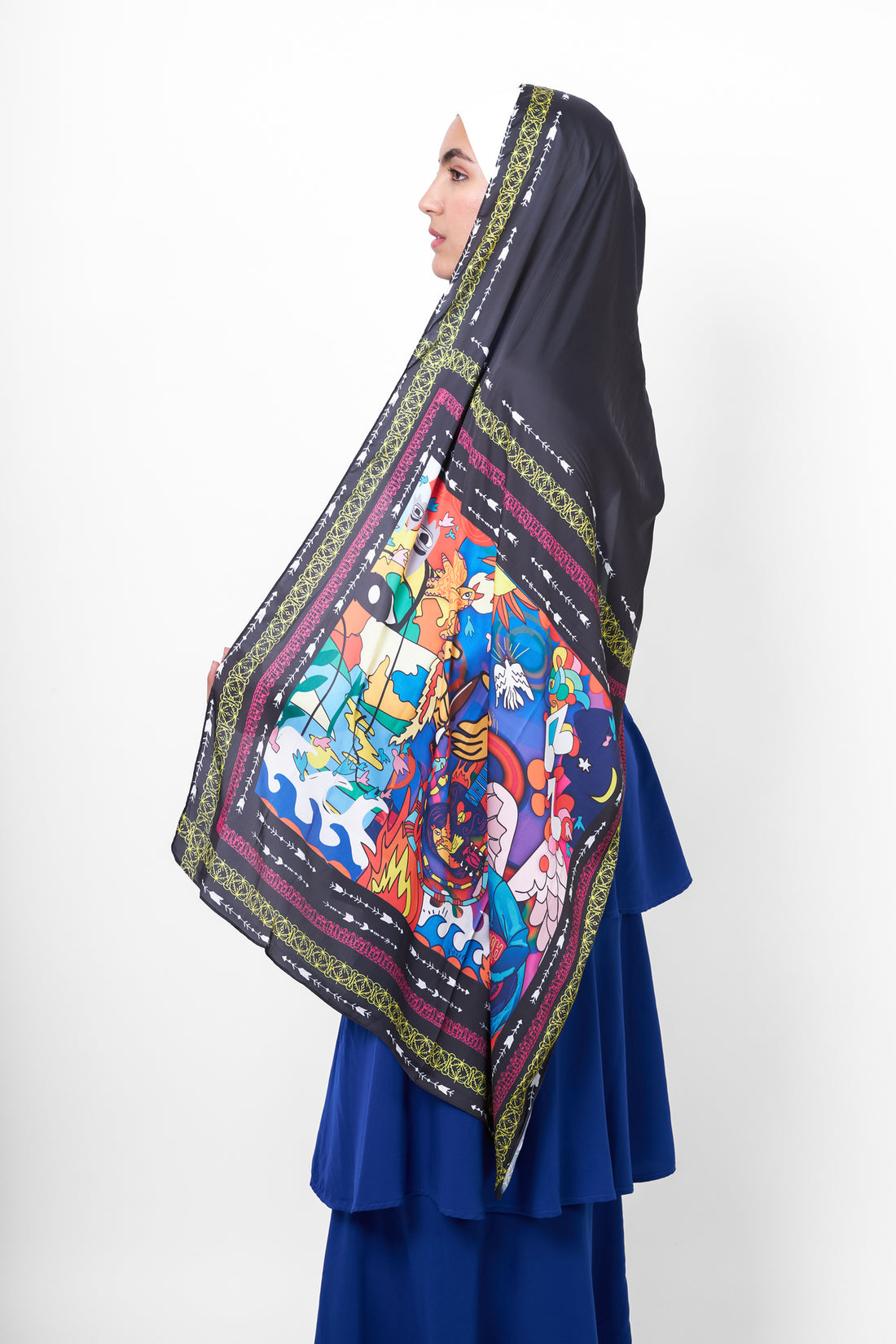 The Music Satin Scarf
