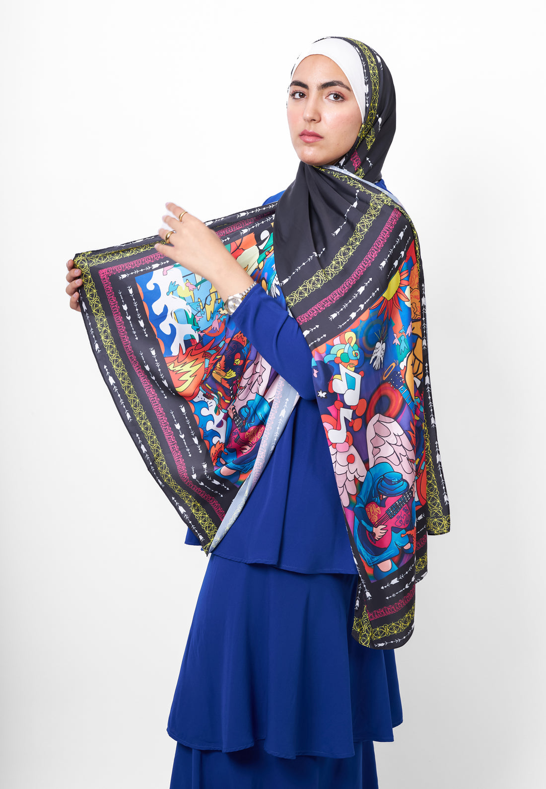 The Music Satin Scarf