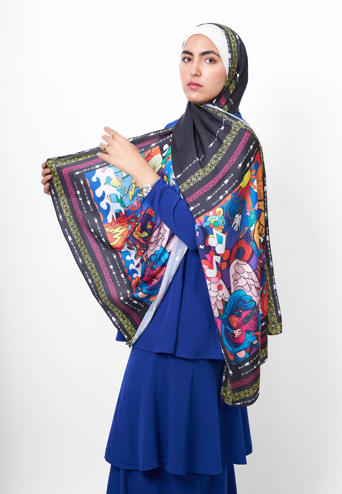 The Music Satin Scarf