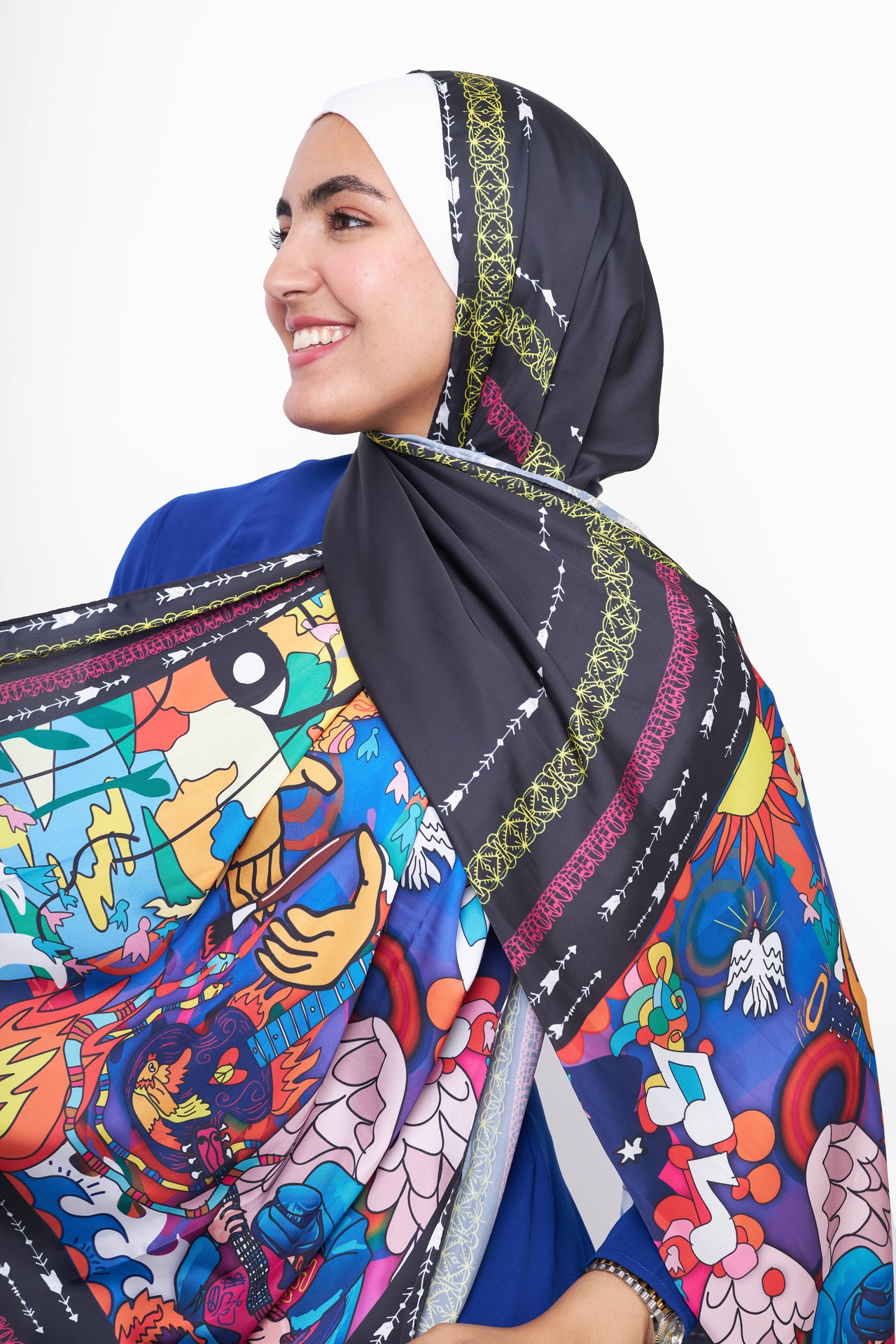 The Music Satin Scarf