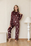 Lunar Pajama Set - Brown