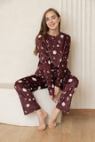 Lunar Pajama Set - Brown