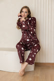 Lunar Pajama Set - Brown