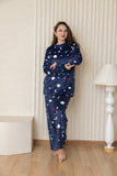 Lunar Pajama Set - Navy Blue