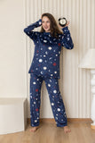 Lunar Pajama Set - Navy Blue