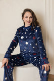 Lunar Pajama Set - Navy Blue