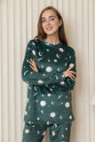 Lunar Pajama Set - Emerald Green