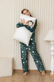 Lunar Pajama Set - Emerald Green