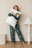 Lunar Pajama Set - Emerald Green