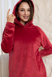 Comfort Hoodie Lounge Set - Maroon