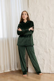 Comfort Hoodie Lounge Set - Emerald Green