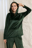 Comfort Hoodie Lounge Set - Emerald Green