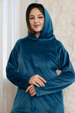 Comfort Hoodie Lounge Set - Teal