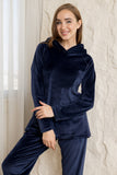 Comfort Hoodie Lounge Set - Navy Blue