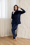 Comfort Hoodie Lounge Set - Navy Blue