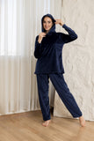 Comfort Hoodie Lounge Set - Navy Blue