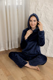 Comfort Hoodie Lounge Set - Navy Blue