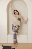 Festive Plaid Basic Pjs - Emerald Green