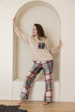 Festive Plaid Basic Pjs - Emerald Green