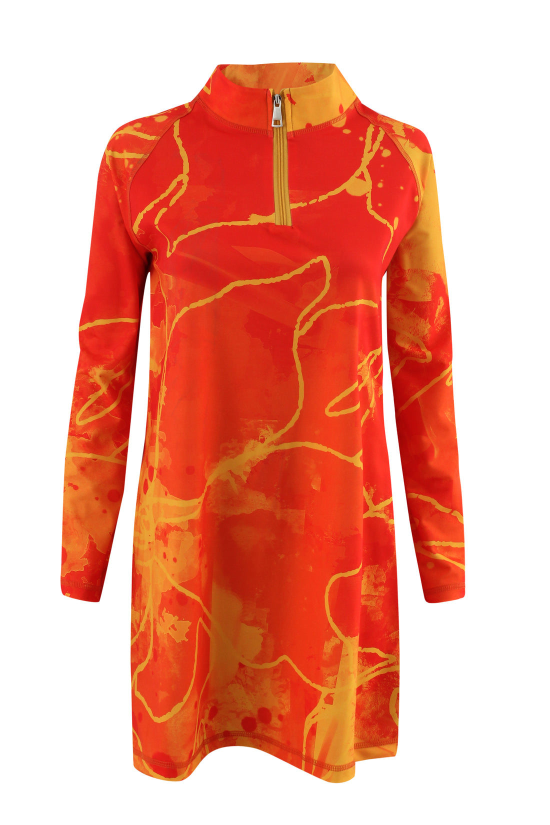 Orange splash  Basic Top