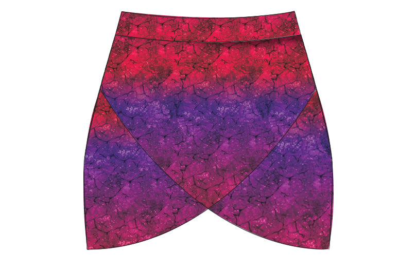 Pink thunder burkini set with cover up - Fuschia