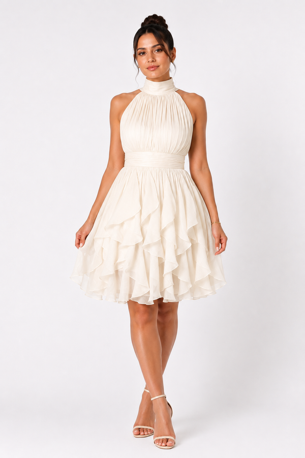 Ivory Élan Dress