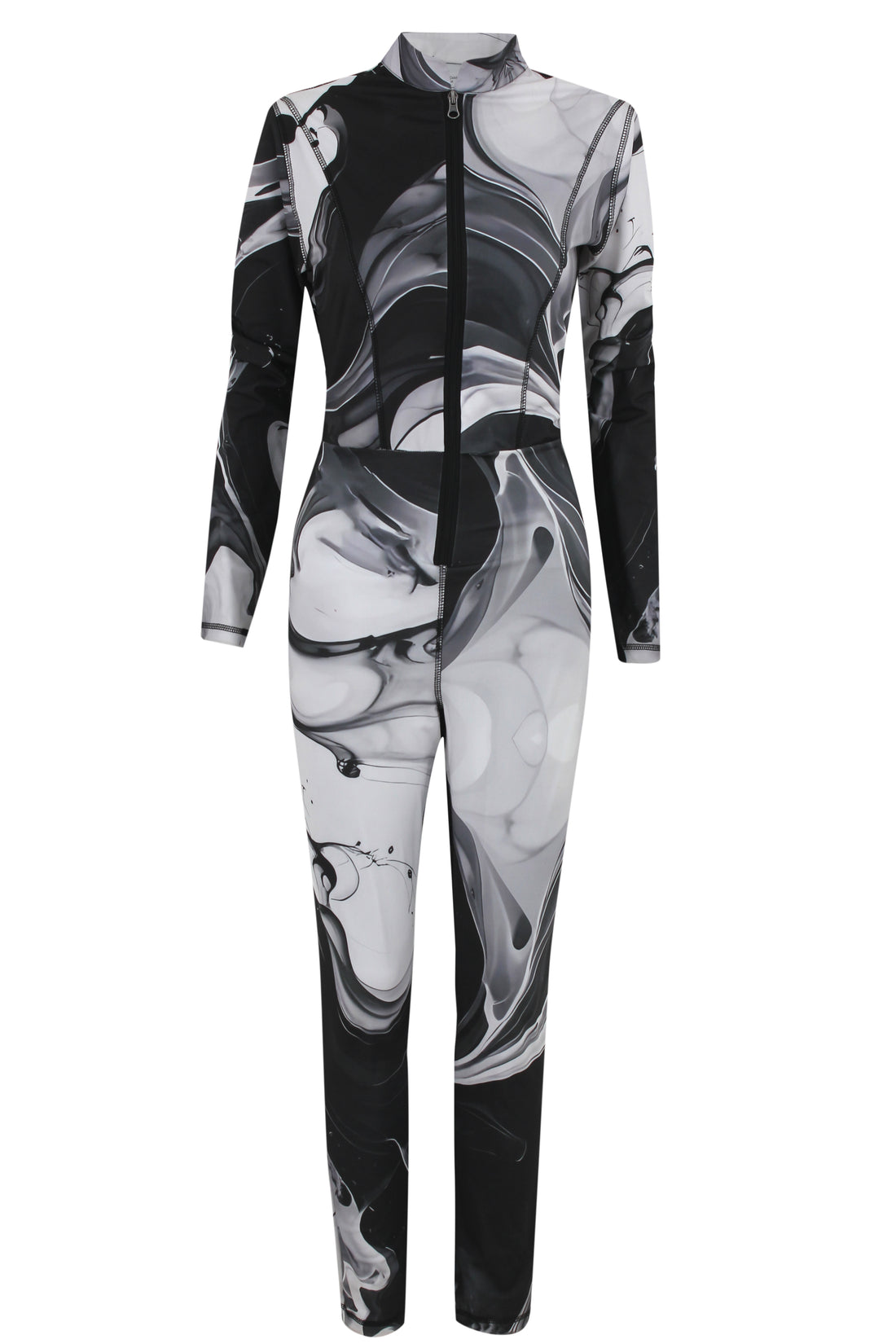 Noir Marble Catsuit