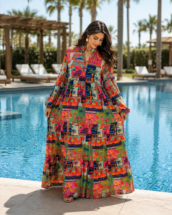 Muse Tiered Dress
