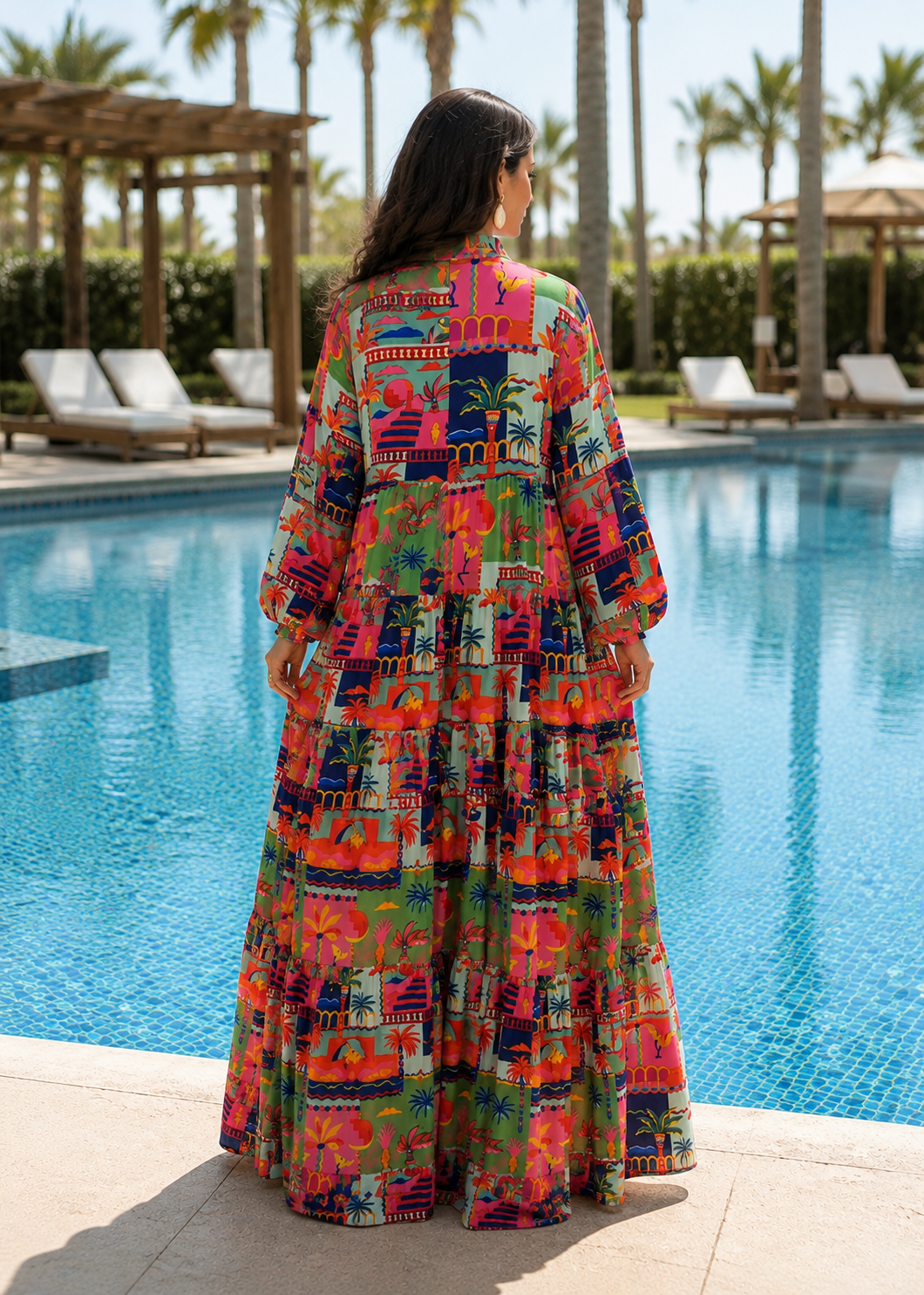 Muse Tiered Dress
