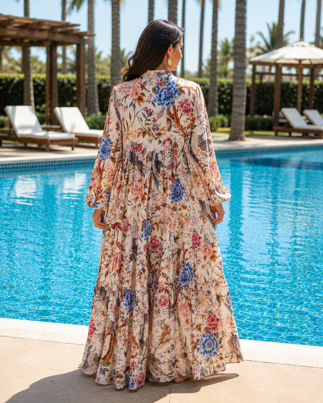 Jungle Tiered Dress