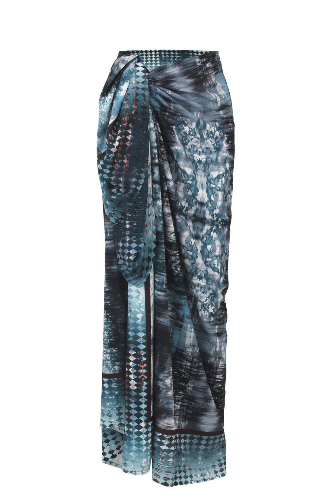 Ocean Haze Crepe Sarong