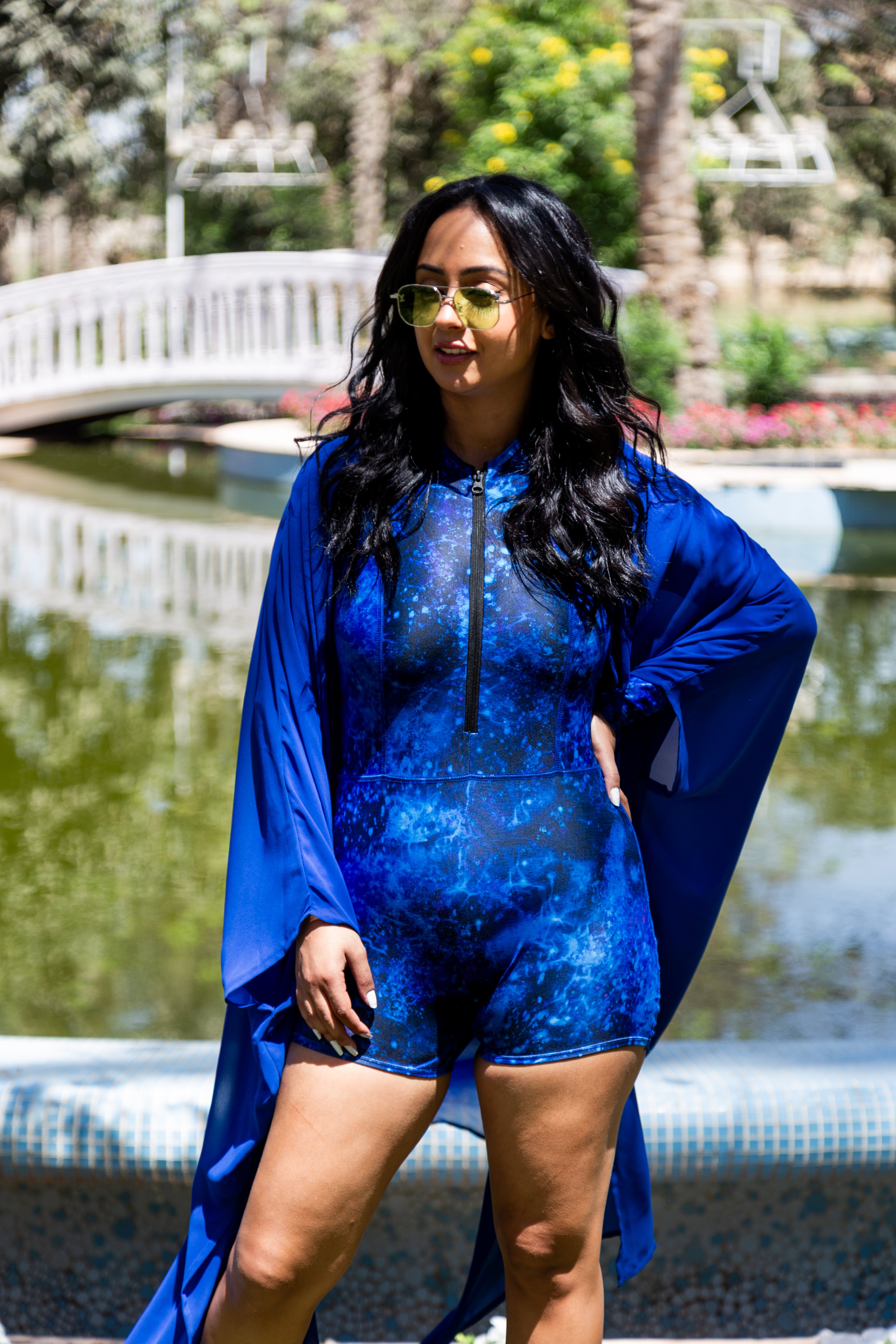 Api Rafeya Galaxy wetsuit - BLue – Rafeya Fashion