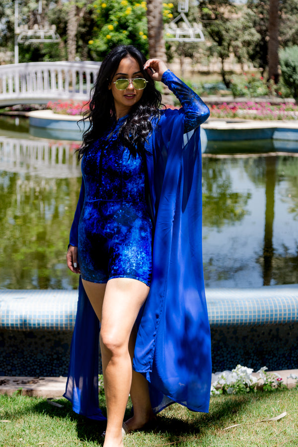 Galaxy wetsuit - BLue