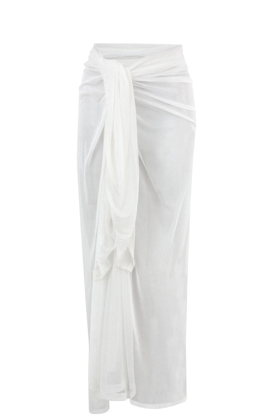 White Tulle Sarong