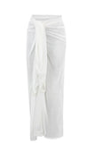 White Tulle Sarong