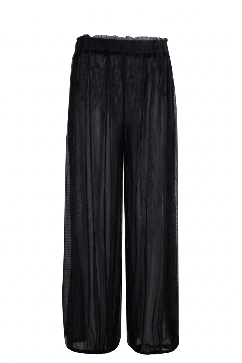 Black Tulle Pants
