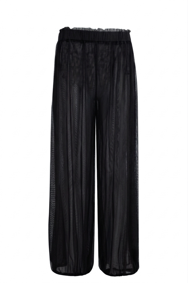 Black Tulle Pants