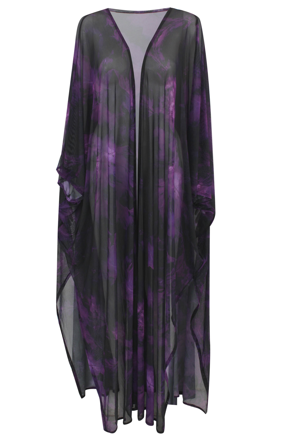 Violet Storm Tulle Kimono