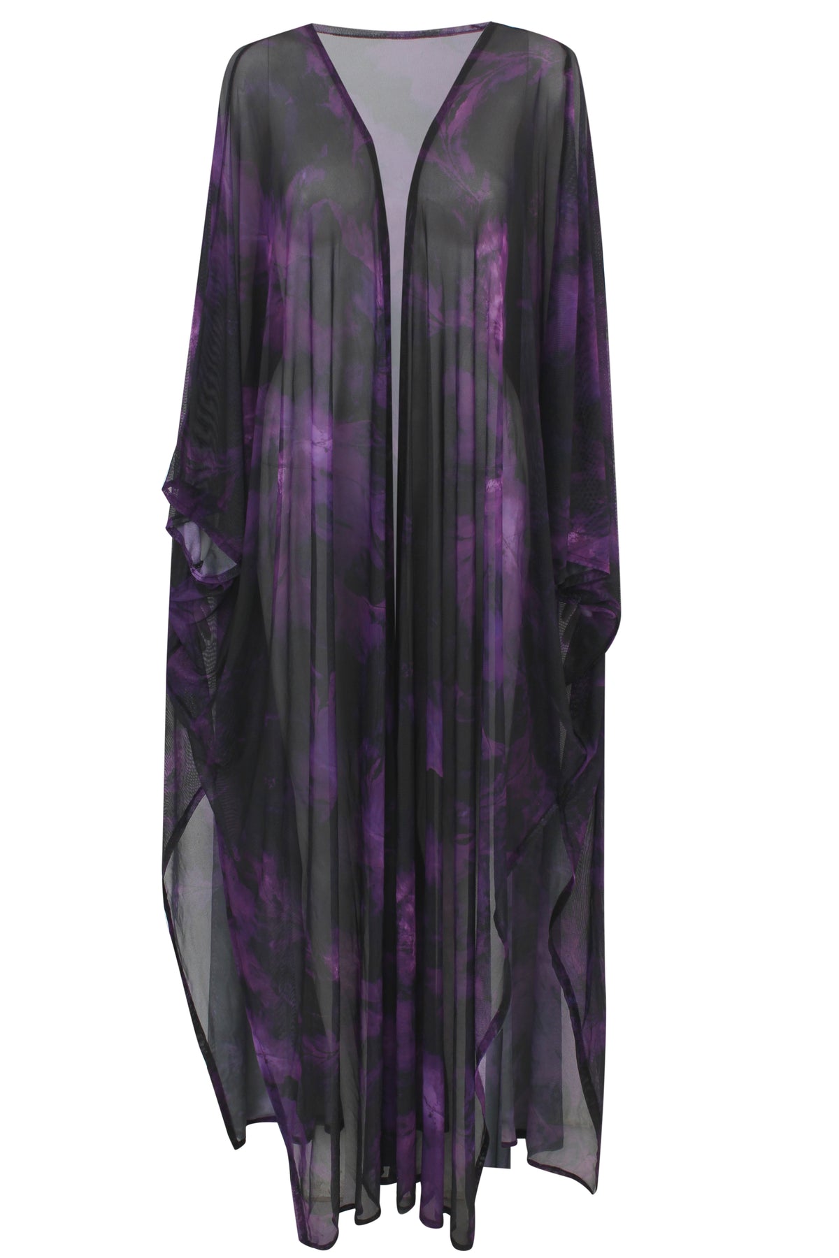 Violet Storm Tulle Kimono