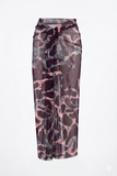 Mauve Leo Tulle Sarong