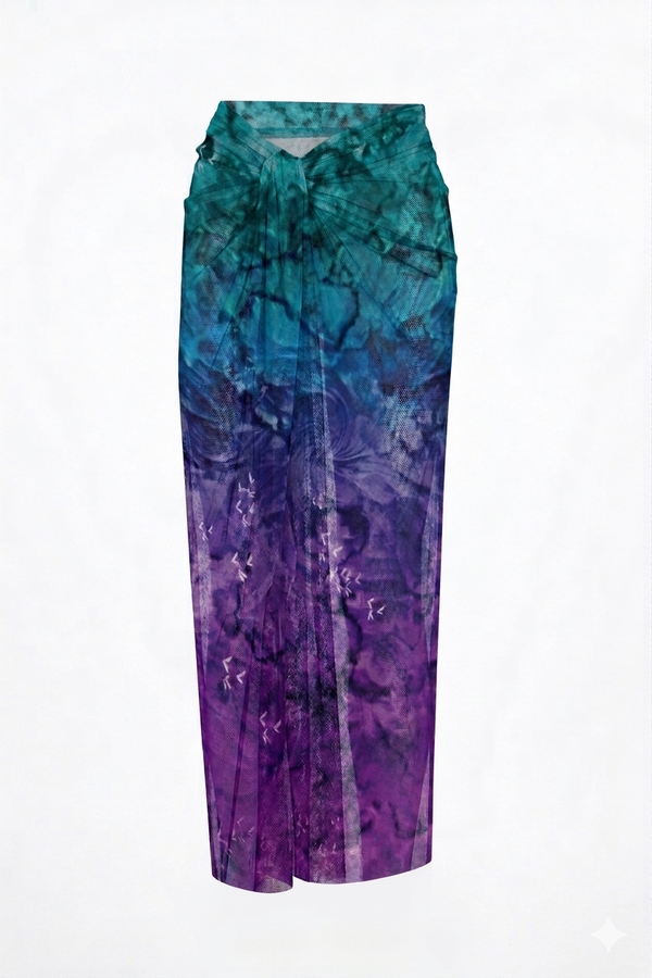 Ocean Aura Tulle Sarong