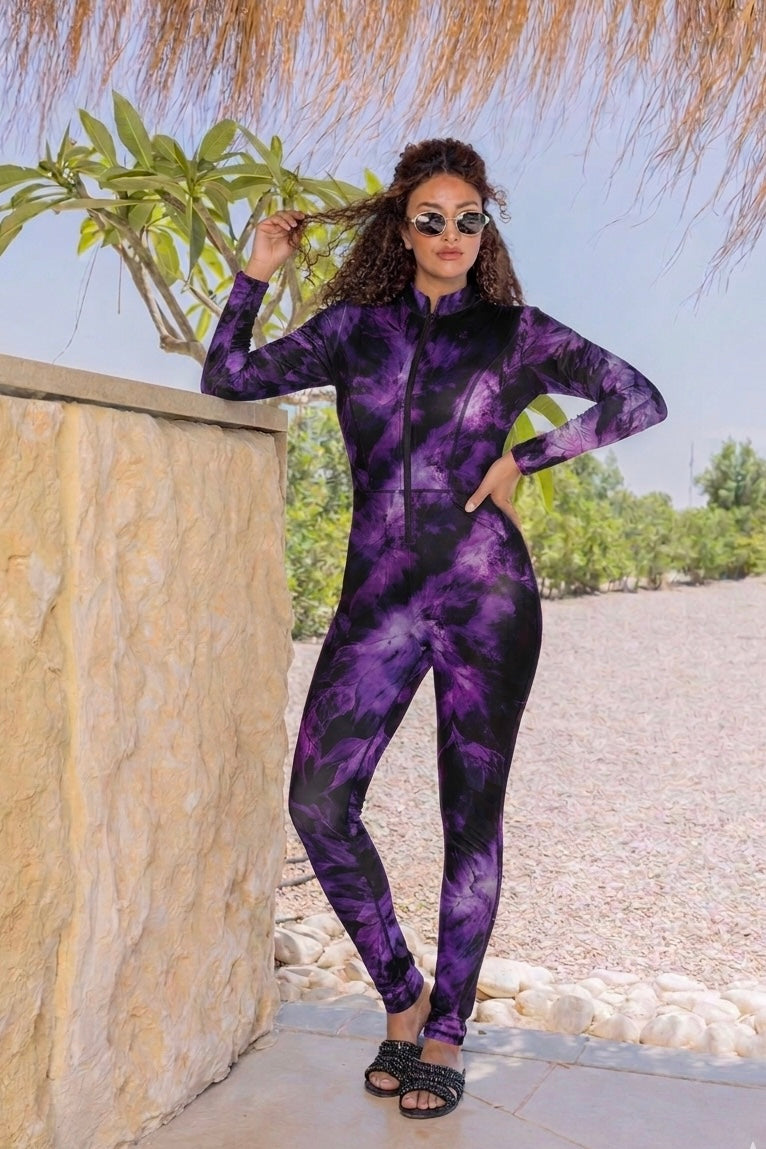 Violet Storm Catsuit