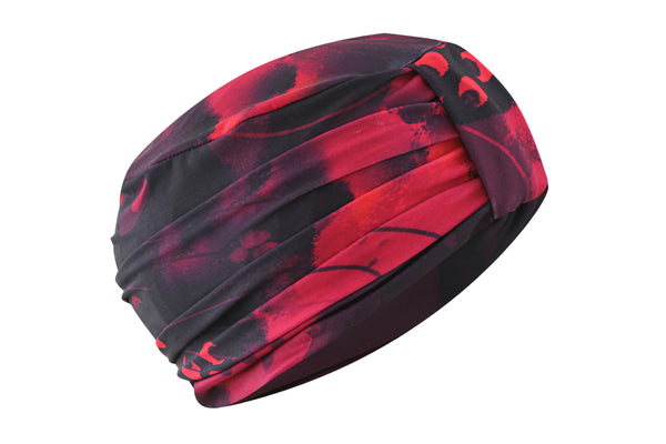 Scarlet Bloom Turban