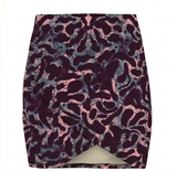 Mauve Leo Skirt Cover Up