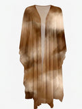 Ombre Sand Tulle Kimono