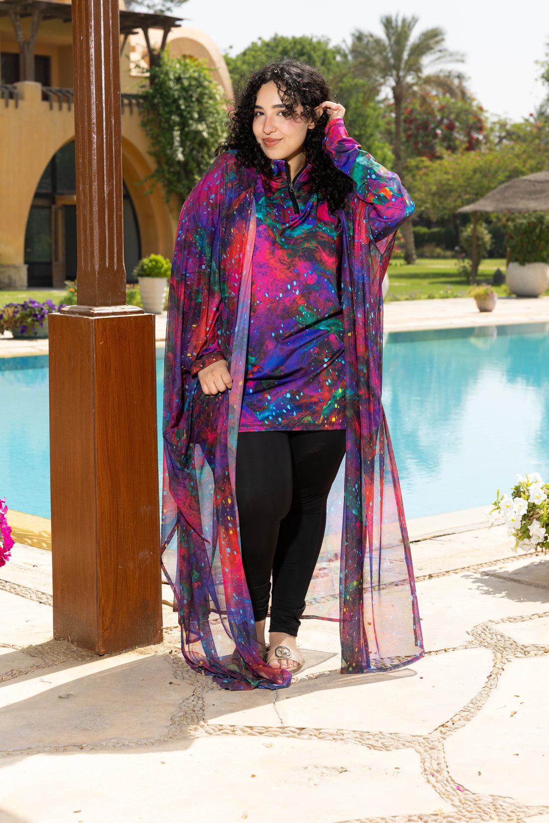Starlight Tulle Kimono