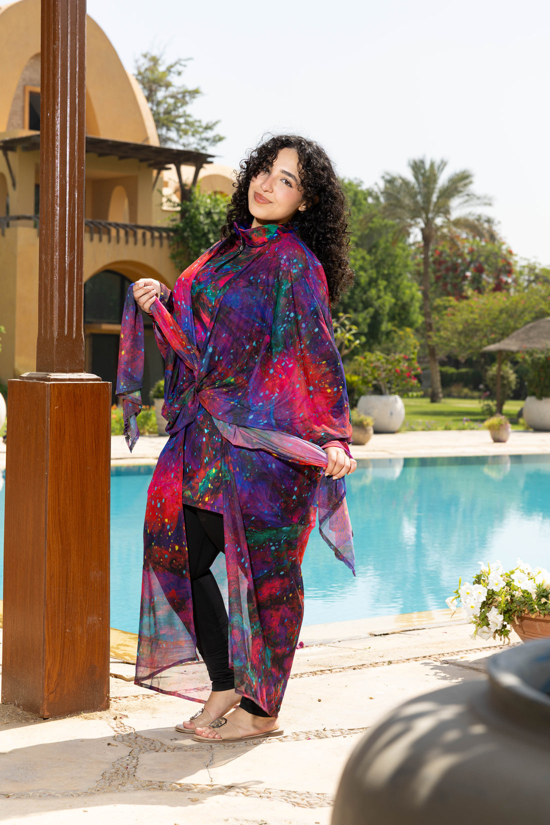Starlight Tulle Kimono