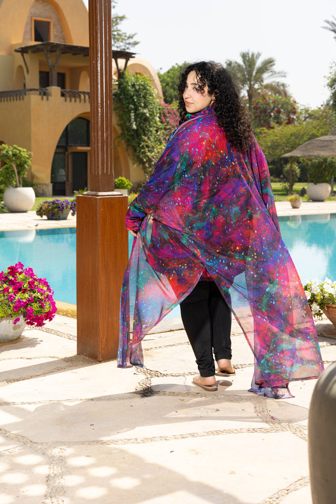 Starlight Tulle Kimono